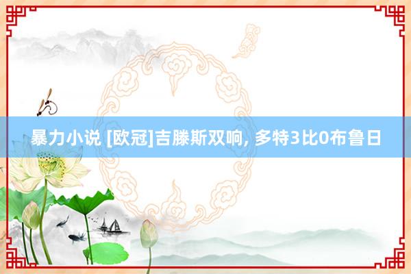 暴力小说 [欧冠]吉滕斯双响， 多特3比0布鲁日