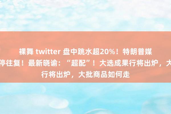 裸舞 twitter 盘中跳水超20%！特朗普媒体科技触发暂停往复！最新晓谕：“超配”！大选成果行将出炉，大批商品如何走