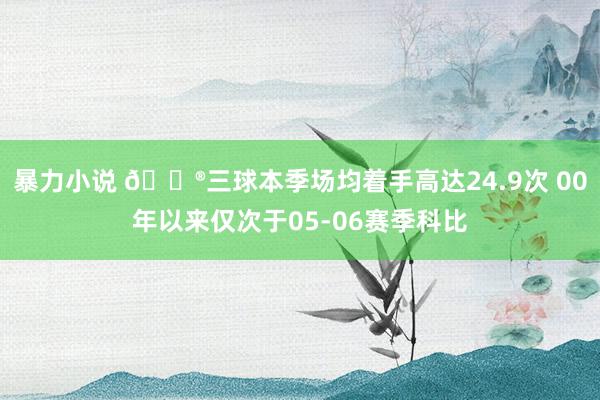 暴力小说 😮三球本季场均着手高达24.9次 00年以来仅次于05-06赛季科比